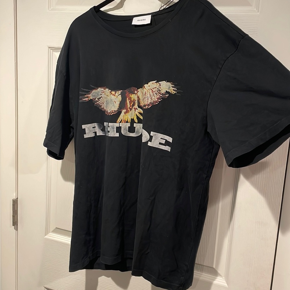 Vintage Rhude black eagle tee